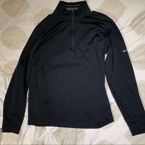 Nike Golf, black, quarter-zip (small)